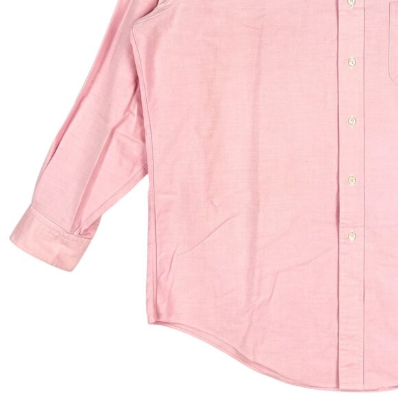 Brooks Brothers Men's Long Sleeve Pink Shirt Size 16.5/33 Button-Down Collar - Picture 5 of 10